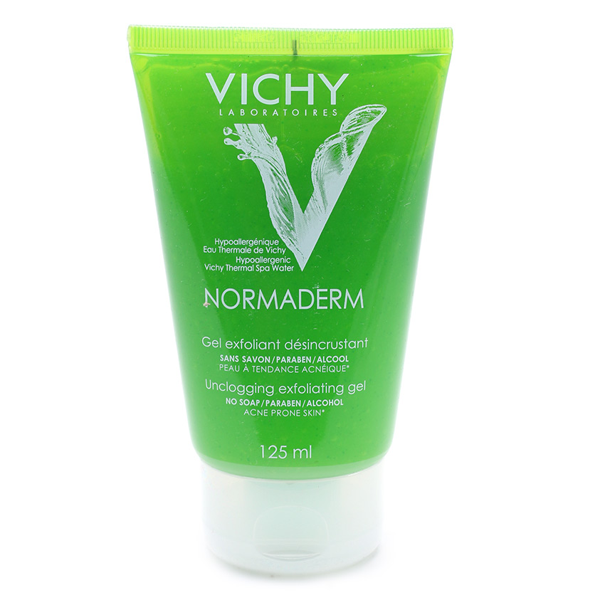 VICHY Normaderm Daily Exfoliating Cleansing Gel, Gel cát ngăn ngừa mụn